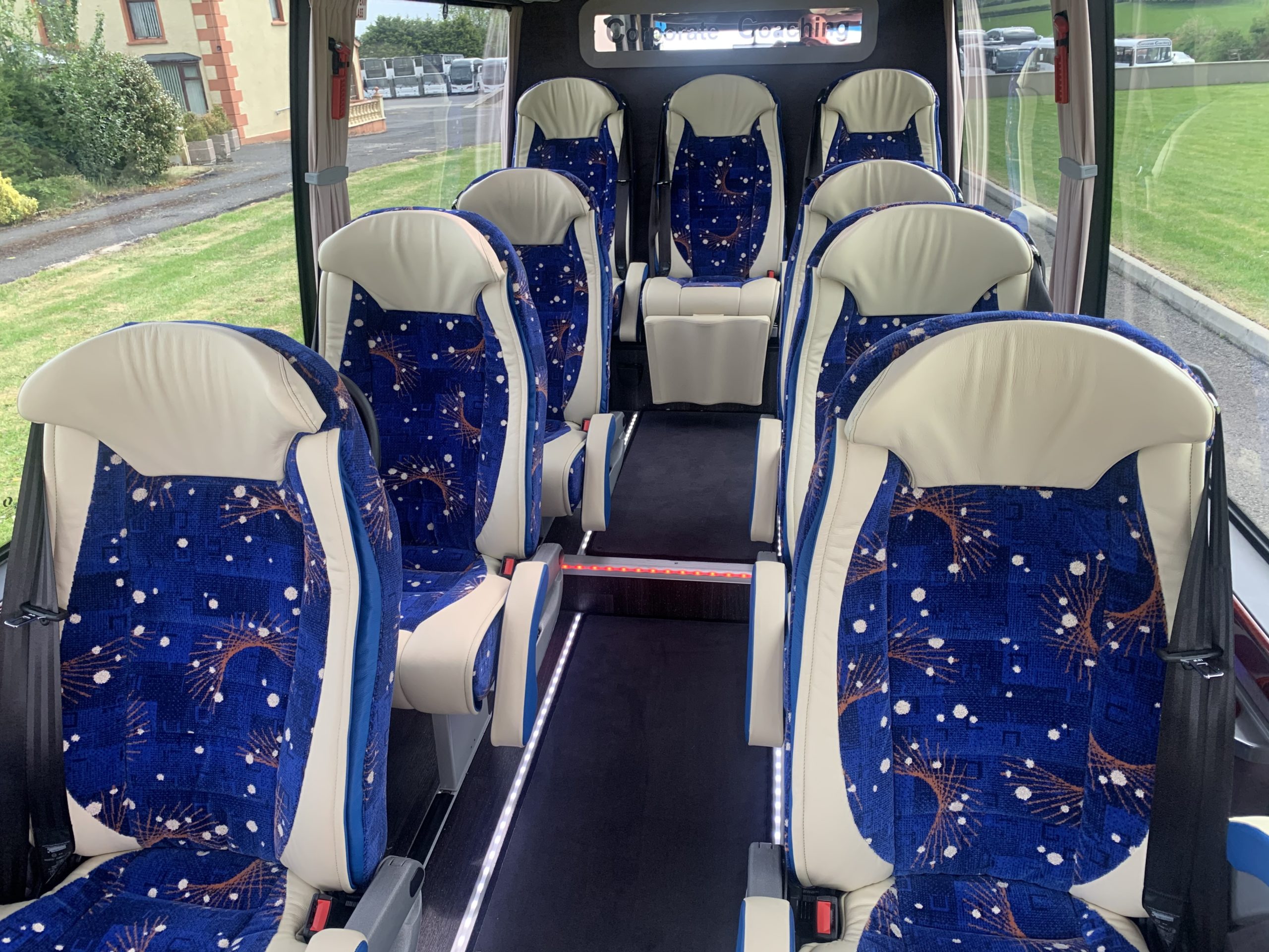 Luxury 9 seat coach